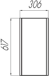 Акватон Шкаф подвесной Брук 30 дуб феррара – фотография-8